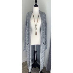 NWT Gap Cable Knit Duster Cardigan